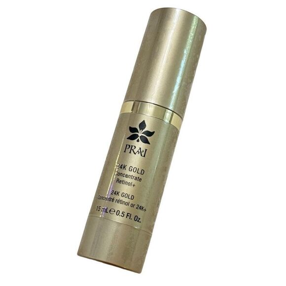 Prai Beauty 24K Gold Concentrate Retinol+ 0.5 oz / 15 mL -  NEW / Sealed - Picture 1 of 6